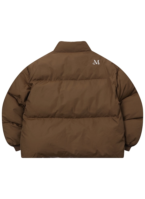 Qoo10 MUCENT (ファッション) ロゴ ショート ポケット ダウンジャケッ