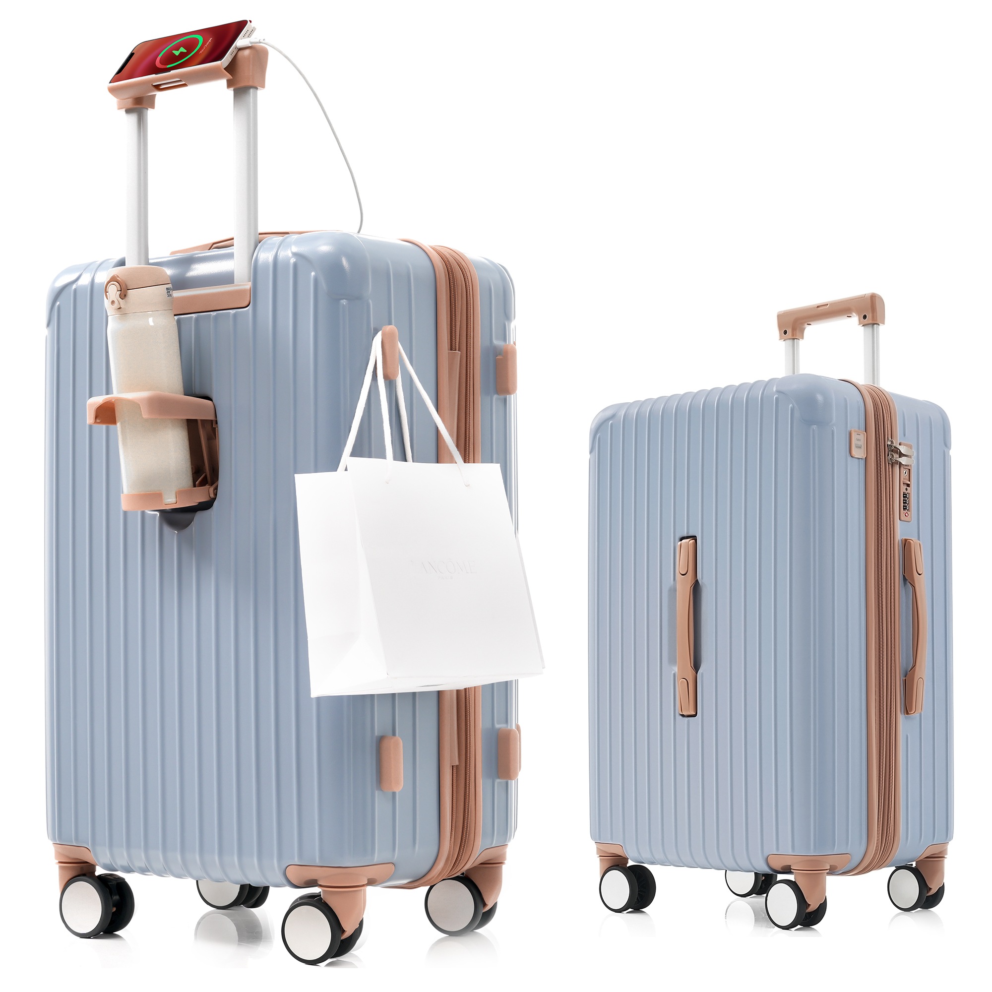 【国内出荷】スーツケース キャリーバッグ キャリーケース Sサイズ 小型 超軽量 ファスナー式 TSAロック搭載 フック機能付き 360度回転 旅行 おしゃれ 人気色-9 【国内出荷】スーツケース キャリーバッグ キャリーケース Sサイズ 小型 超軽量 ファスナー式 TSAロック搭載 フック機能付き 360度回転 旅行 おしゃれ 人気色-9