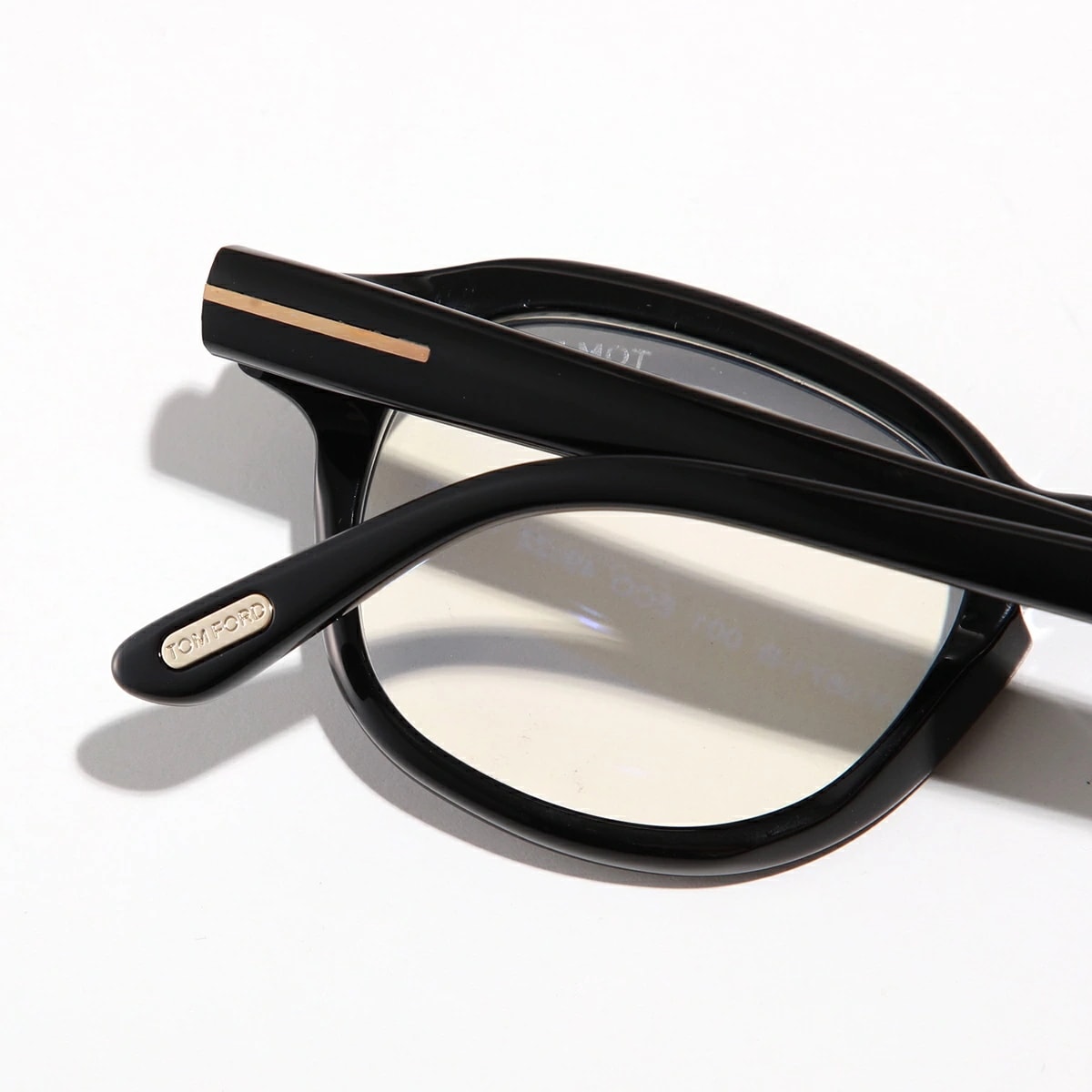 TOM FORD トムフォード メガネ TF5871-B FT5871-B レディース ウェリントン型 フルリム めがね 眼鏡 伊達メガネ ブルーライトカット Tロゴ アイウェア 001