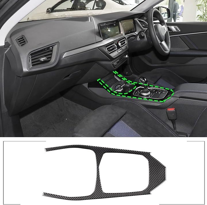BMW 2シリーズ 4ドアバージョン 2020年~現行専用 ギアシフトパネル ギアシフトフレーム フレームステッカー センターコントロールギアパネル 保護カバー 内装パーツ(カーボン調) BMW 2シリーズ 4ドアバージョン 2020年~現行専用 ギアシフトパネル ギアシフトフレーム フレームステッカー センターコントロールギアパネル 保護カバー 内装パーツ(カーボン調)