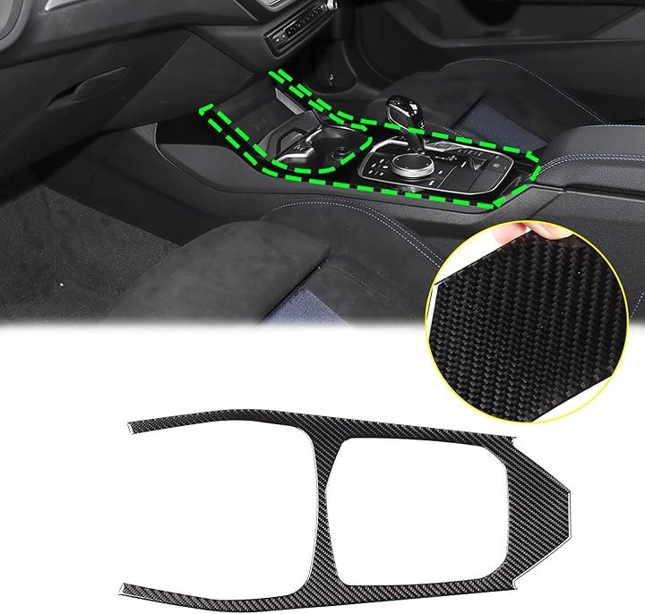 BMW 2シリーズ 4ドアバージョン 2020年~現行専用 ギアシフトパネル ギアシフトフレーム フレームステッカー センターコントロールギアパネル 保護カバー 内装パーツ(カーボン調) BMW 2シリーズ 4ドアバージョン 2020年~現行専用 ギアシフトパネル ギアシフトフレーム フレームステッカー センターコントロールギアパネル 保護カバー 内装パーツ(カーボン調)