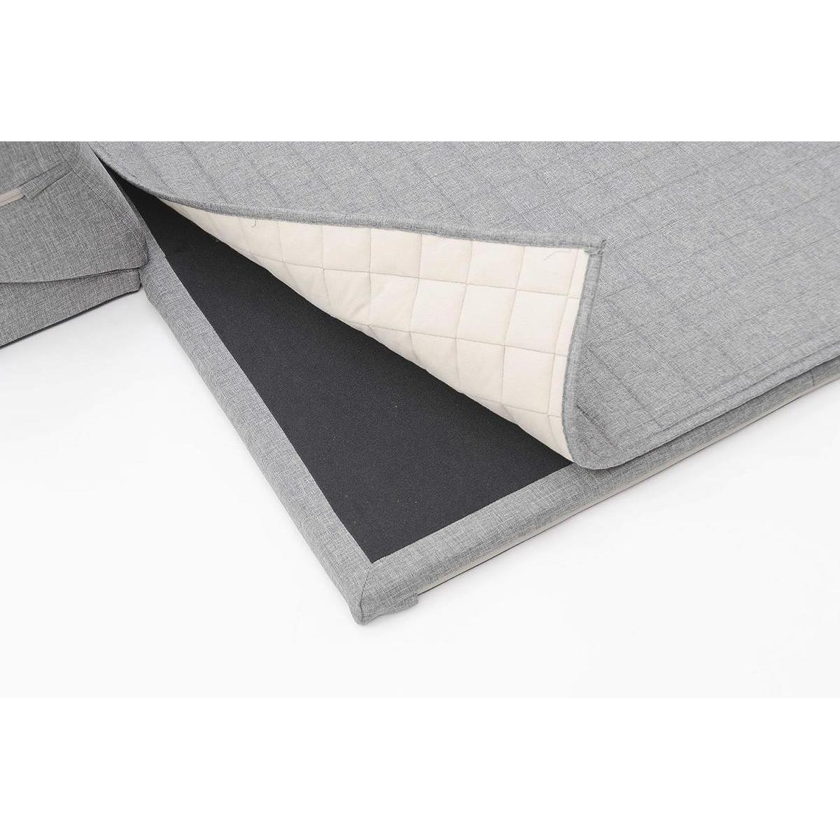 【I】セルタン(CELLUTANE) ラグマット シングルコーナーソファ付き ZONIA Mサイズ アッシュグレー プレイマット 【受注生産品】【代引不可/沖縄・離島不 【I】セルタン(CELLUTANE) ラグマット シングルコーナーソファ付き ZONIA Mサイズ アッシュグレー プレイマット 【受注生産品】【代引不可/沖縄・離島不