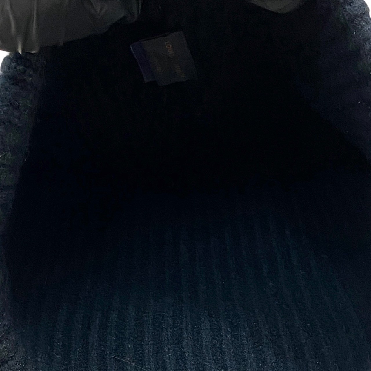 ビーニー LV アヘッド 1.1ニットキャップ カシミヤ ブラック b27-2 ビーニー LV アヘッド 1.1ニットキャップ カシミヤ ブラック b27-2