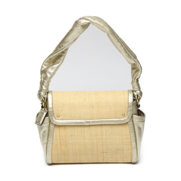 42475 ハンドルポーチ パーカーストロートップ ベージュゴールド