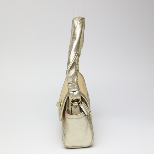 42475 ハンドルポーチ パーカーストロートップ ベージュゴールド