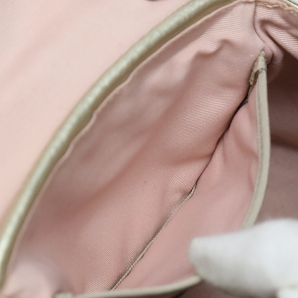 42475 ハンドルポーチ パーカーストロートップ ベージュゴールド