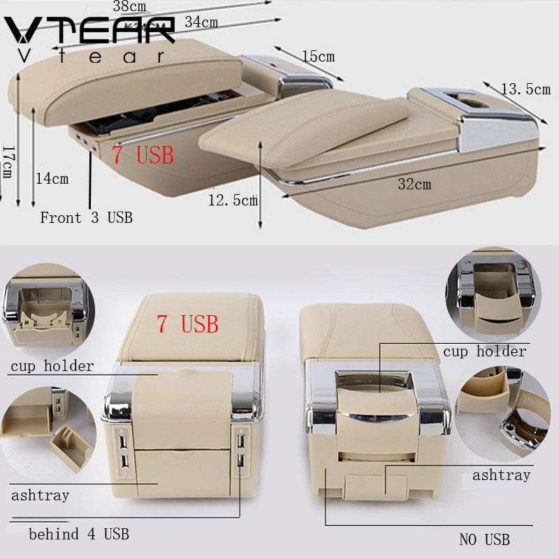 HONDA BR-V BRV 2015-2018用アームレストボックス中央収納ボックスボックスカップホルダー灰皿カースタイリングアクセサリー付属品 HONDA BR-V BRV 2015-2018用アームレストボックス中央収納ボックスボックスカップホルダー灰皿カースタイリングアクセサリー付属品