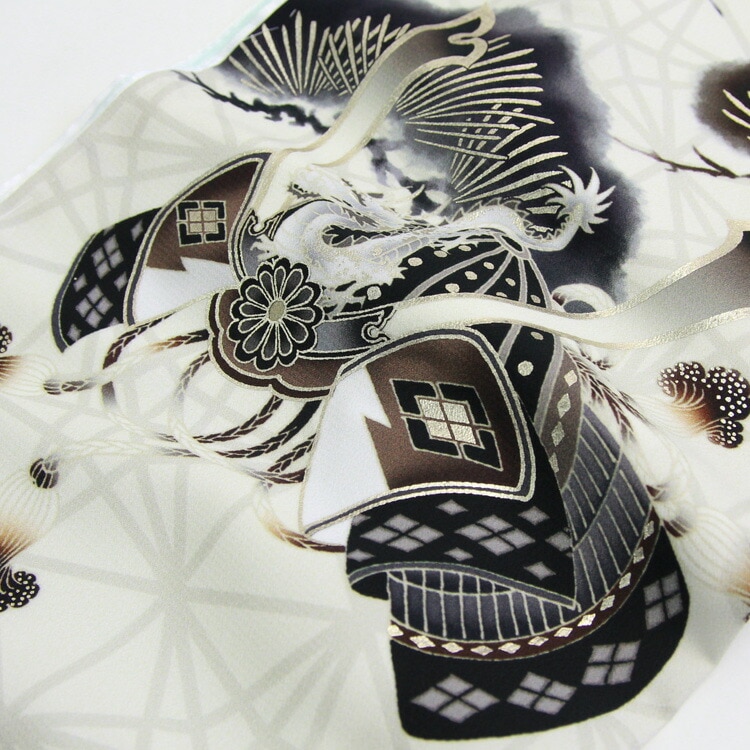 レンタルJAPAN STYLE 日本製 お宮参り 男の子 着物 レンタル オフホワイト薄ベージュの染め分けに鷹と兜 お宮参り レンタル 衣装 男児 祝着 初着 産着 レンタル衣装 レンタルJAPAN STYLE 日本製 お宮参り 男の子 着物 レンタル オフホワイト薄ベージュの染め分けに鷹と兜 お宮参り レンタル 衣装 男児 祝着 初着 産着 レンタル衣装