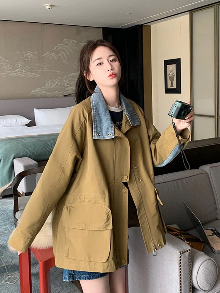 福袋2025大人気 デニムは工装コートをつなぎ合わせています 福袋2025大人気 デニムは工装コートをつなぎ合わせています