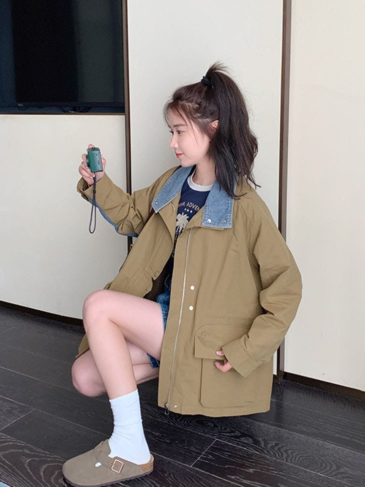 福袋2025大人気 デニムは工装コートをつなぎ合わせています 福袋2025大人気 デニムは工装コートをつなぎ合わせています