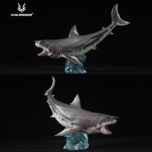 サメ Life Figurine Blue Sea World THE SHARK Great White Shark