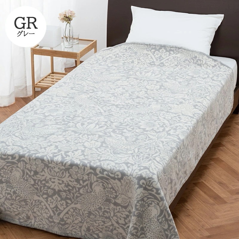 綿毛布 ブランケット シングル 綿100% モリスギャラリー 日本製 泉大津 冷房対策 コットンケット オールシーズン 洗える 国産