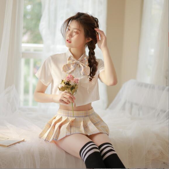 セクシープリントセクシーランジェリー情熱制服誘惑セット Amazon.co.jp: セクシー ランジェリー セクシー セーラー服 学生