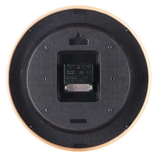 ds-2372748 Φ28cm N... : 家具・インテリア : 電波掛時計 プライウッド 高評価即納