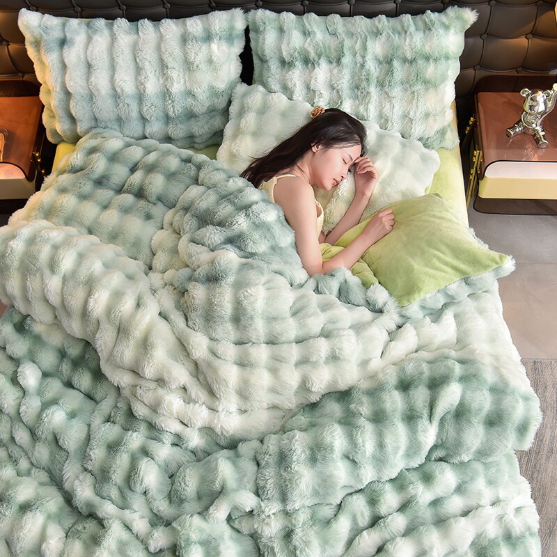 四件セット マイクロファイバー カバー セット ダブル サンゴ フリース 秋 冬 用 柔らかい ベッド シーツ 四件セット マイクロファイバー カバー セット ダブル サンゴ フリース 秋 冬 用 柔らかい ベッド シーツ