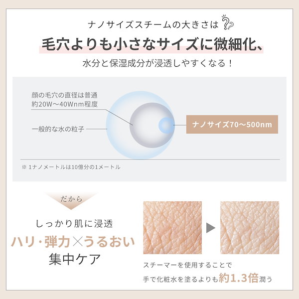 Qoo10] ANLAN 【美人百花で微粒化スチーマー美顔器部門1