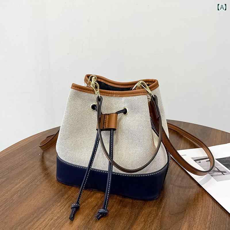 ショルダーバッグ 斜めがけ レディース おしゃれ 鞄 カジュアル 韓国 キャンバス 巾着 韓国 ブルー ショルダーバッグ 斜めがけ レディース おしゃれ 鞄 カジュアル 韓国 キャンバス 巾着 韓国 ブルー