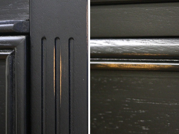 チェスト 5段 アンティーク調 ノワール 幅45cm 開梱設置 チェスト 5段 アンティーク調 ノワール 幅45cm 開梱設置