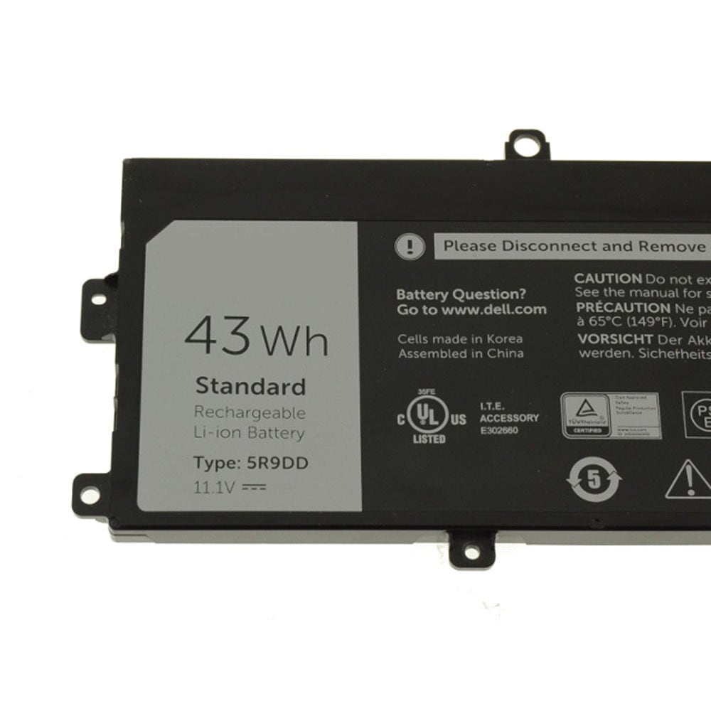 バッテリー互換 DELL Chromebook 3120 5R9DD 0KTCCN KTCCN 0XKPD0 XKPD0 11.1V 43WH 4300mAh 4-Cell