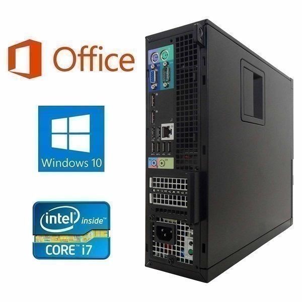 【動画編集用PC】DELL 7010 デル Windows10 Office2016 Core i7-3770 SSD:960GB メモリ:16GB & PQI USB指紋認証キー Windows H 【動画編集用PC】DELL 7010 デル Windows10 Office2016 Core i7-3770 SSD:960GB メモリ:16GB & PQI USB指紋認証キー Windows H