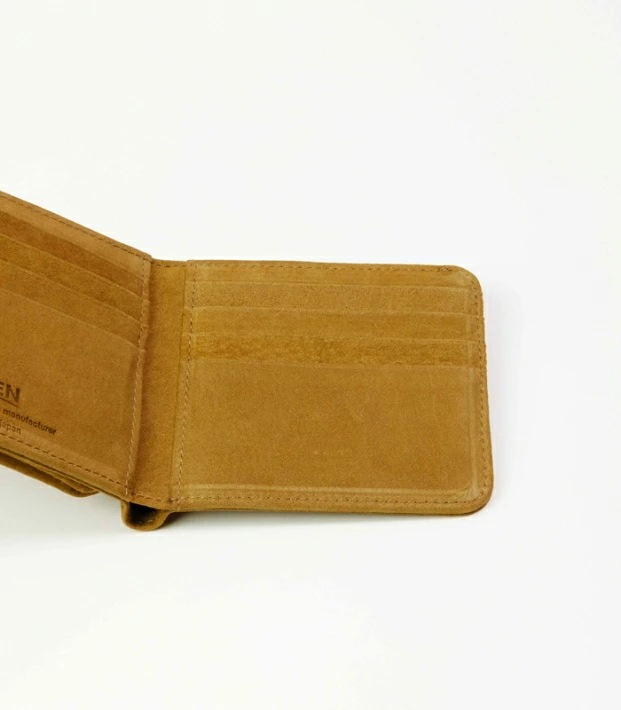 REN スモーク外ポケウォレット (darkgray) レザー財布【送料無料 レン