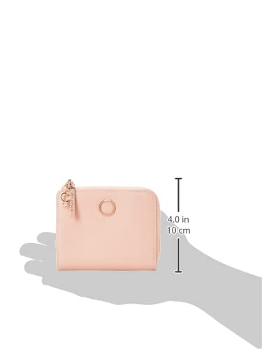 [ジルスチュアート] レザー 二つ折り財布 エターナル ピンク