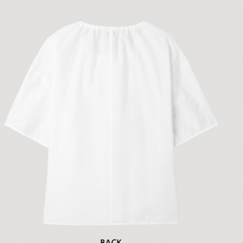 [シーズミス] フリルストリングブラウス_SWWBLP22150_OW