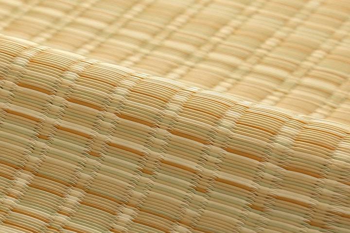 ラグ ラグマット 8畳 おしゃれ い草風 夏 ラグ カーペット 洗える 上敷き PP ラグ ござ ダイニングラグ 日本製 和風 撥水 いぐさ風 団地間8畳 約340×340cm