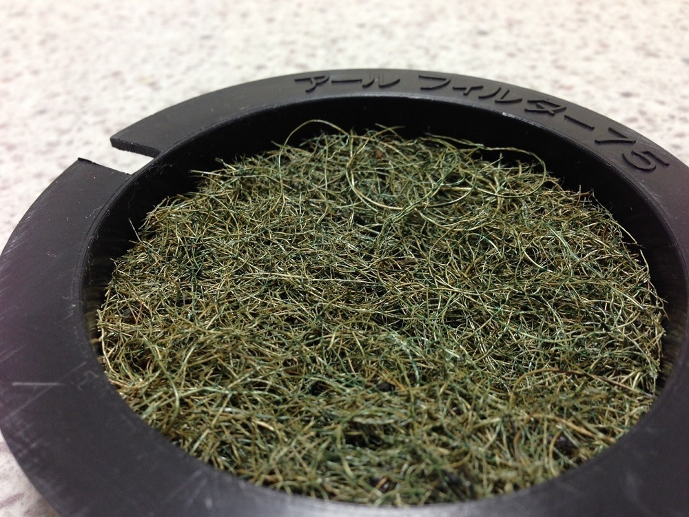 送料無料擁壁の水抜きパイプ孔の目詰まり防止材　[アールフィルター]　100F/25個入S