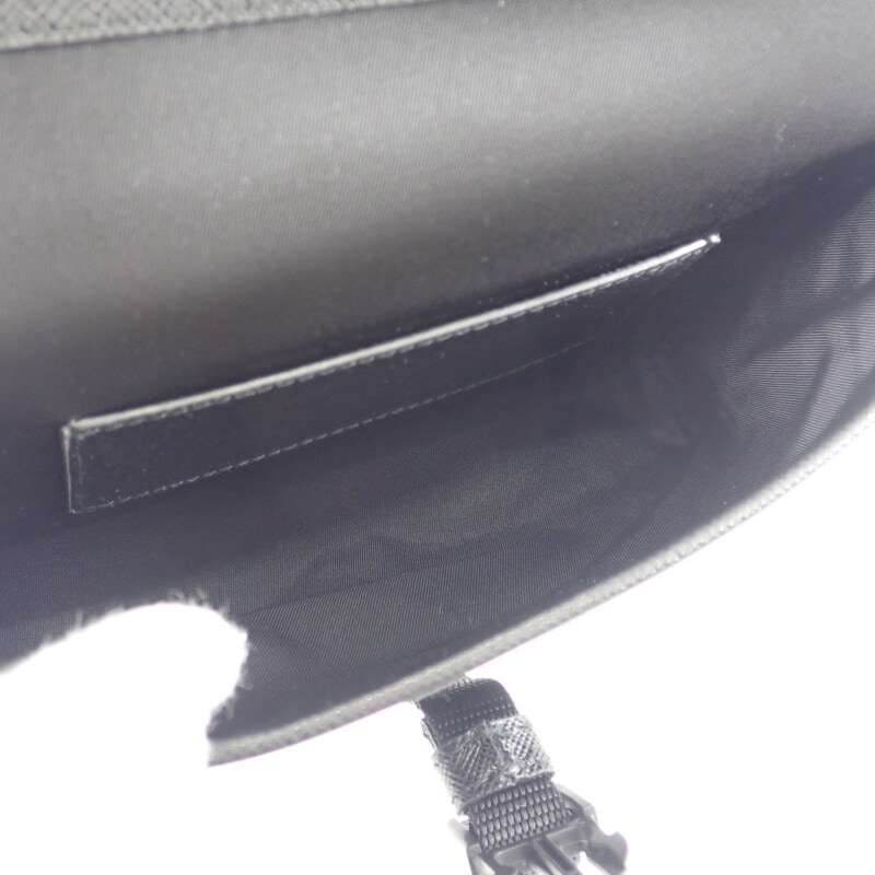 レザー スマートフォンケース 2ZH108_2DMH_F0002 ショルダーバッグ サフィアーノ ナイロン ブラック シルバー金具 レディース【Aランク】 レザー スマートフォンケース 2ZH108_2DMH_F0002 ショルダーバッグ サフィアーノ ナイロン ブラック シルバー金具 レディース【Aランク】