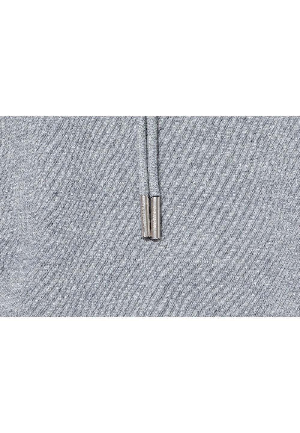 【WOOALONG】 HOOD BOLERO SET-UP : MELANGE GREY 【WOOALONG】 HOOD BOLERO SET-UP : MELANGE GREY