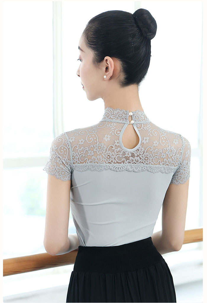 バレエ トップス レース フレンチスリーブ ハイネック エレガント トップス おしゃれ バレエウェア ストレッチ 大人 エレガント レッスン着 練習 大人 ジュニア バレエ用品 可愛い バレエウェ バレエ トップス レース フレンチスリーブ ハイネック エレガント トップス おしゃれ バレエウェア ストレッチ 大人 エレガント レッスン着 練習 大人 ジュニア バレエ用品 可愛い バレエウェ