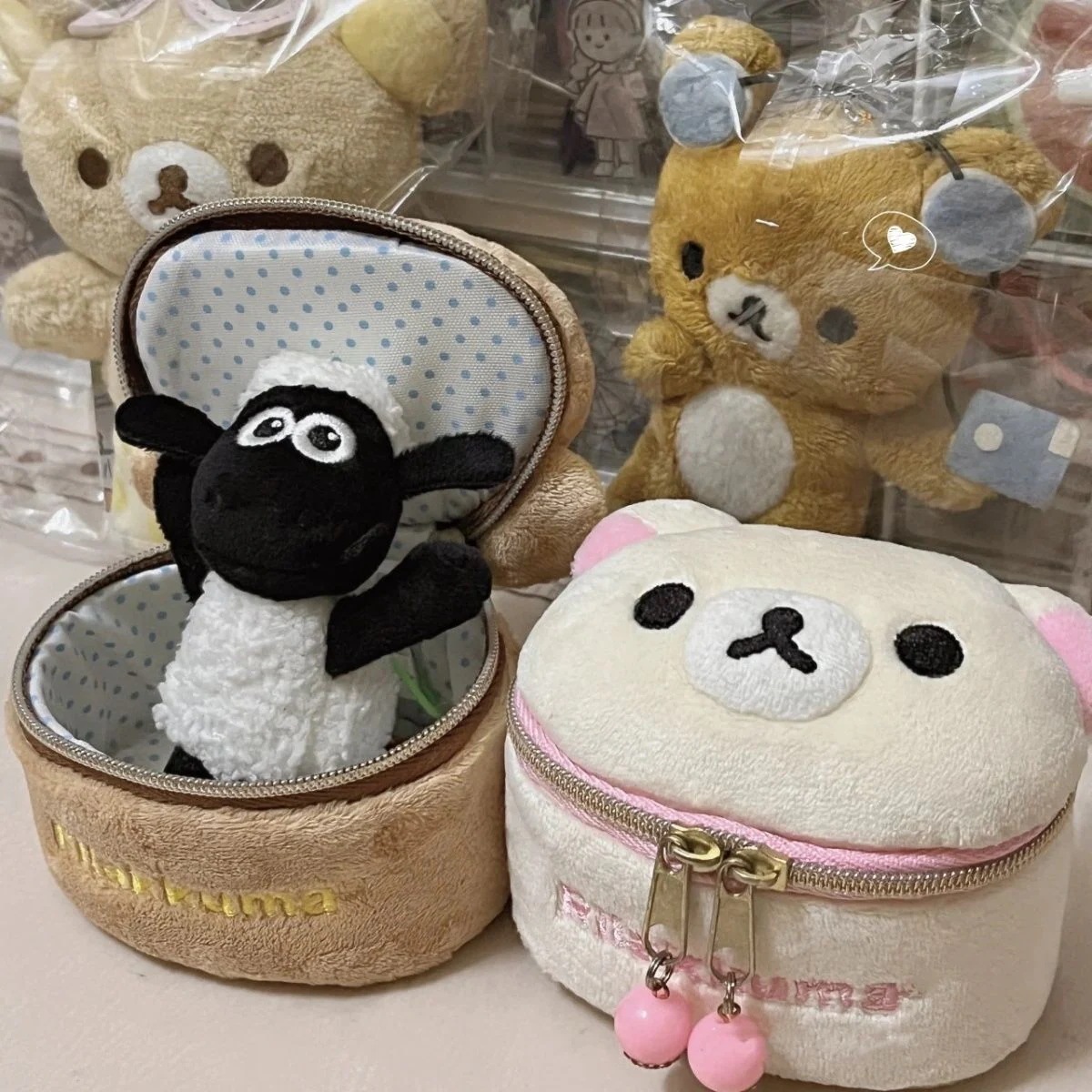 【1つ買うと10個もらえる】メガ割かわいいリラックマミニアクセサリー携帯旅行アクセサリー収納バッグ創意小銭入れ978 【1つ買うと10個もらえる】メガ割かわいいリラックマミニアクセサリー携帯旅行アクセサリー収納バッグ創意小銭入れ978