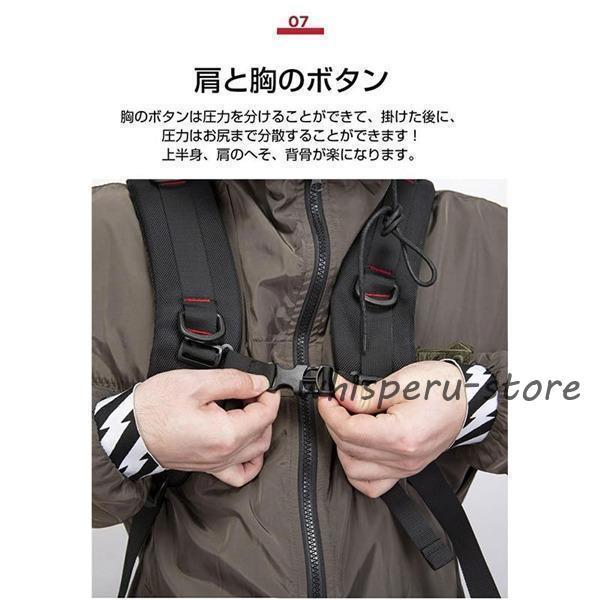リュック リュックサック 大容量 40L 50L メンズ 4way 防犯 防災リュック バッグ アウトドア ビジネスリュック 防水ナイロン ロック付き