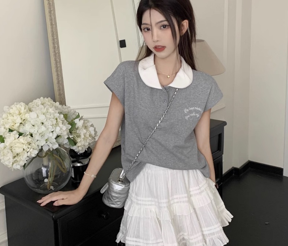 トップス カットソー プルオーバー 袖あり 半袖 5分袖 五分袖 襟付き ストレート ワイド かわいい 大人可愛い きれいめ シンプル カジュアル 大人 上品 おしゃれ お洒落 大人女子 こなれ感 トップス カットソー プルオーバー 袖あり 半袖 5分袖 五分袖 襟付き ストレート ワイド かわいい 大人可愛い きれいめ シンプル カジュアル 大人 上品 おしゃれ お洒落 大人女子 こなれ感