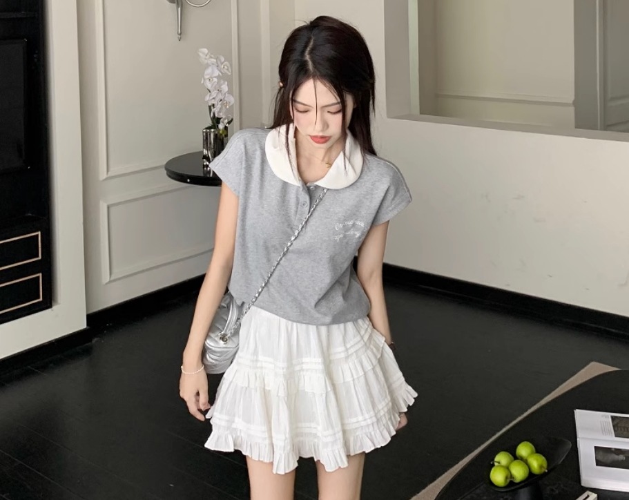 トップス カットソー プルオーバー 袖あり 半袖 5分袖 五分袖 襟付き ストレート ワイド かわいい 大人可愛い きれいめ シンプル カジュアル 大人 上品 おしゃれ お洒落 大人女子 こなれ感 トップス カットソー プルオーバー 袖あり 半袖 5分袖 五分袖 襟付き ストレート ワイド かわいい 大人可愛い きれいめ シンプル カジュアル 大人 上品 おしゃれ お洒落 大人女子 こなれ感