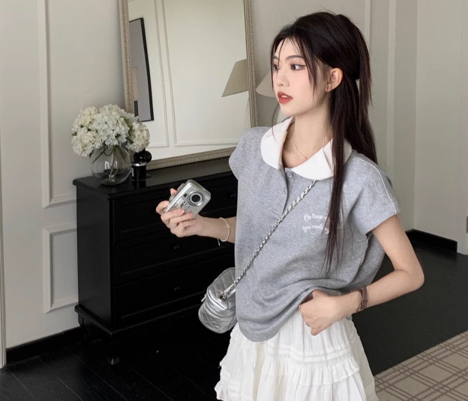 トップス カットソー プルオーバー 袖あり 半袖 5分袖 五分袖 襟付き ストレート ワイド かわいい 大人可愛い きれいめ シンプル カジュアル 大人 上品 おしゃれ お洒落 大人女子 こなれ感 トップス カットソー プルオーバー 袖あり 半袖 5分袖 五分袖 襟付き ストレート ワイド かわいい 大人可愛い きれいめ シンプル カジュアル 大人 上品 おしゃれ お洒落 大人女子 こなれ感