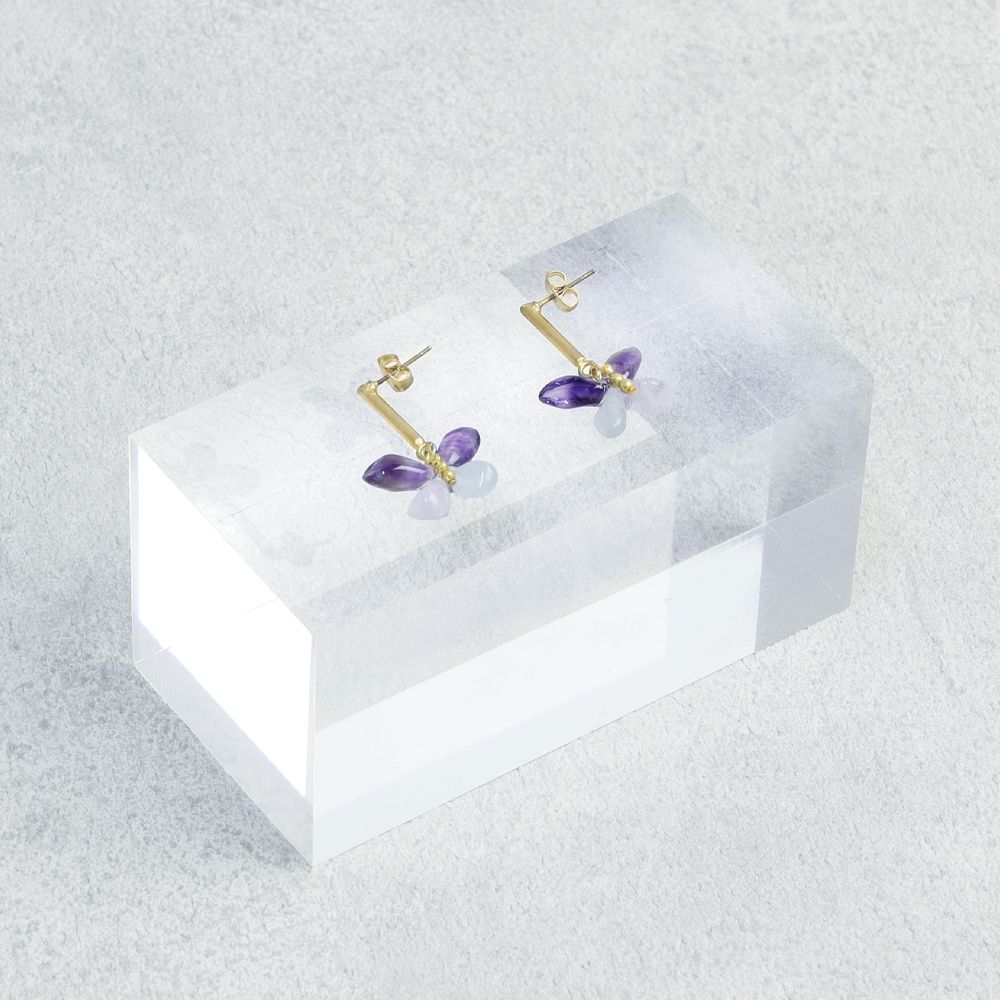 （まとめ買い）ササガワ アクリル角柱 ディスプレイ什器 50mm角 高さ100mm 1個入り 32-9508 [x3]