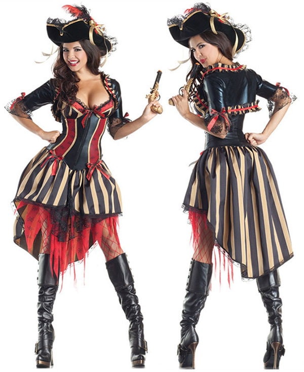Qoo10] ハロウィン仮装衣装 海賊 パイレーツ 女