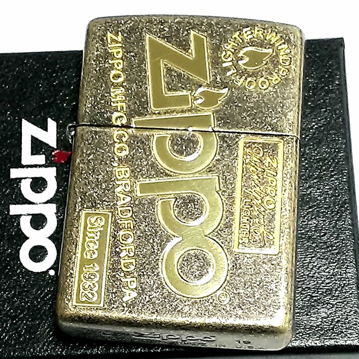 ZIPPO ライター アンティーク オールドロゴ ジッポ ブラスバレル 古美ゴールド かっこいい おしゃれ ジッポーロゴ メンズ レディース ギフト プレゼント ZIPPO ライター アンティーク オールドロゴ ジッポ ブラスバレル 古美ゴールド かっこいい おしゃれ ジッポーロゴ メンズ レディース ギフト プレゼント