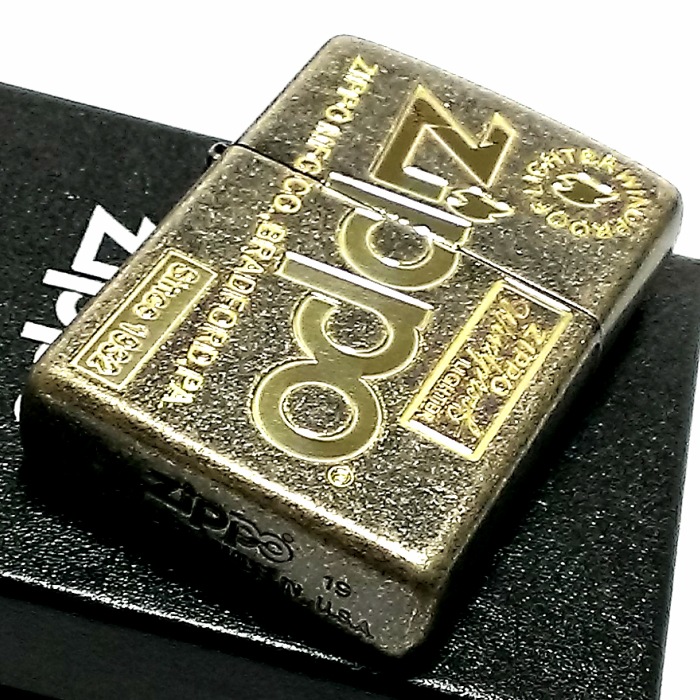 ZIPPO ライター アンティーク オールドロゴ ジッポ ブラスバレル 古美ゴールド かっこいい おしゃれ ジッポーロゴ メンズ レディース ギフト プレゼント ZIPPO ライター アンティーク オールドロゴ ジッポ ブラスバレル 古美ゴールド かっこいい おしゃれ ジッポーロゴ メンズ レディース ギフト プレゼント