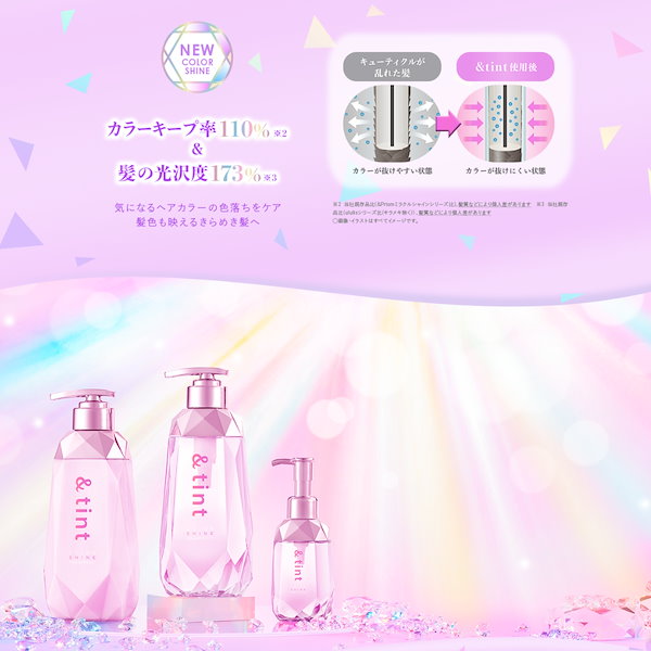 送料無料 ギフト Qoo10] アンドティント 期間限定 減量ペアセット ( お試し容量 トリートメント