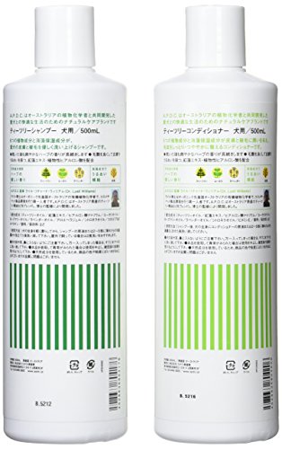 APDC ティーツリーシャンプー&コンディショナーセット 500ml