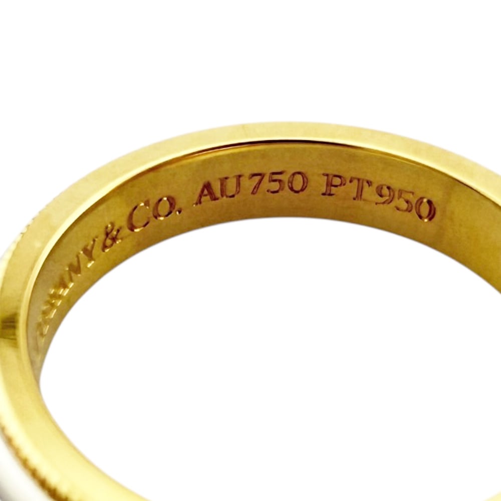 ティファニー ミルグレイン リング 指輪 9号 Pt950プラチナ TIFFANY&Co. 中古 美品 ティファニー ミルグレイン リング 指輪 9号 Pt950プラチナ TIFFANY&Co. 中古 美品