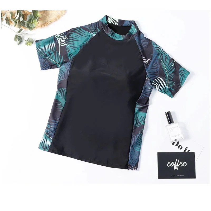 大人 き競技競泳 ぽっちゃり 温泉 水着 スカート付 セパレート 3点セット 水着 フィットネス 体型カバー 海水浴 半袖 レディース ママ水着 水着 大きいサイズ