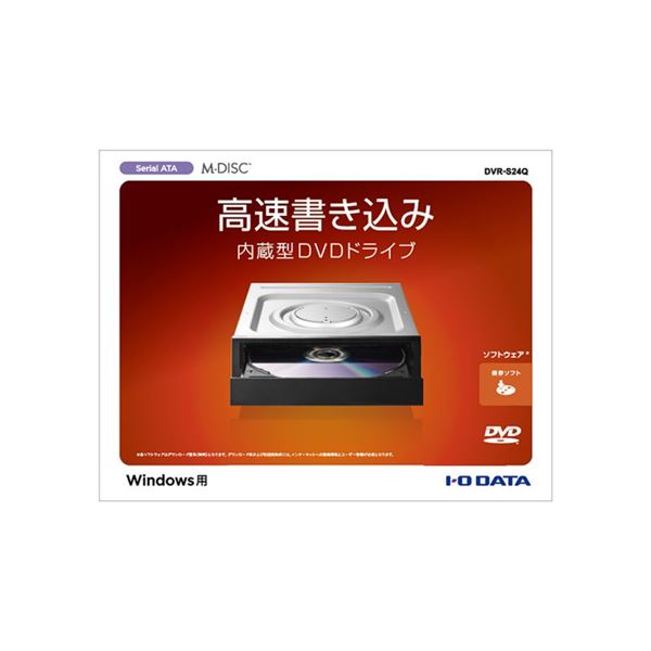 Serial ATA 内蔵DVDドライブ DVR-S24Q
