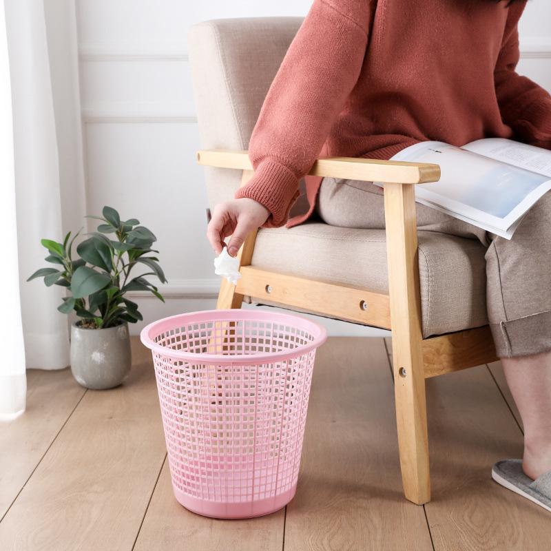 【超お得1つ買うと10個もらえる】[今日は安い-出荷が早い]ゴミ箱 ダストボックス 大容量 小物入れ バスケット インテリア メッシュ 滑り止め シンプル キッチン 台所 リビング トイレ