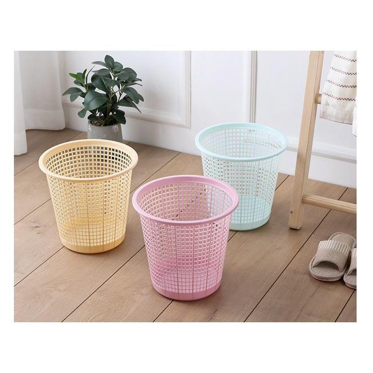 【超お得1つ買うと10個もらえる】[今日は安い-出荷が早い]ゴミ箱 ダストボックス 大容量 小物入れ バスケット インテリア メッシュ 滑り止め シンプル キッチン 台所 リビング トイレ