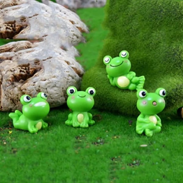 Qoo10] 3D 可愛いカエル アクリル 樹脂 パー