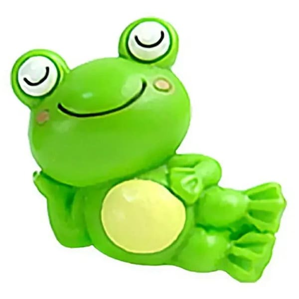 Qoo10] 3D 可愛いカエル アクリル 樹脂 パー